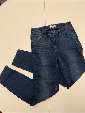 PAIGE Dark Blue Skinny Jeans